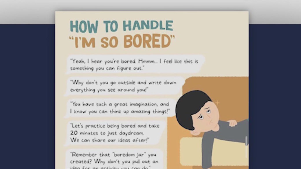 What to do when your kids are bored