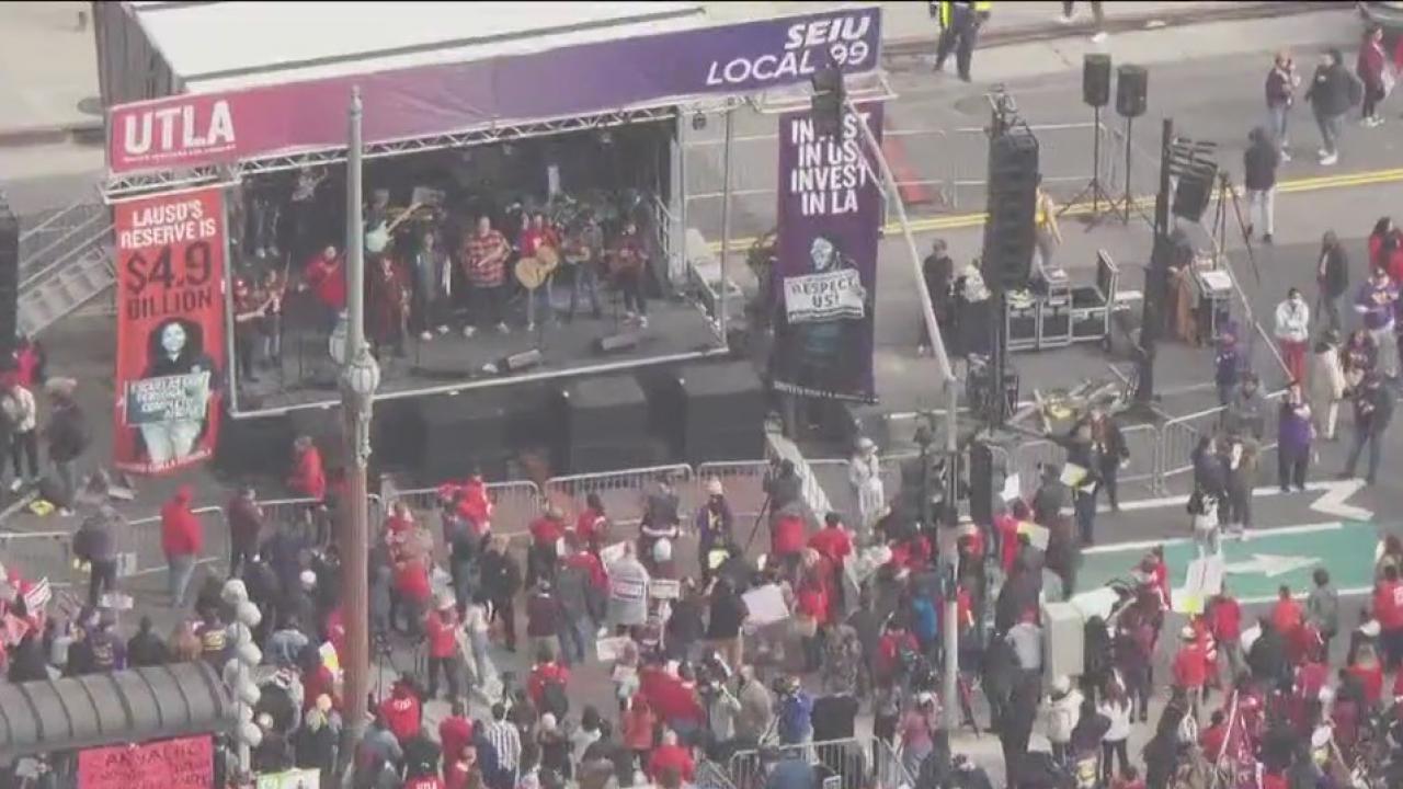 3-day LAUSD strike to begin March 21