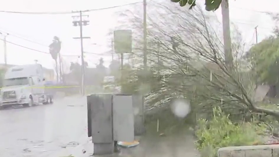 NWS says potential tornado damaged parts of Montebello
