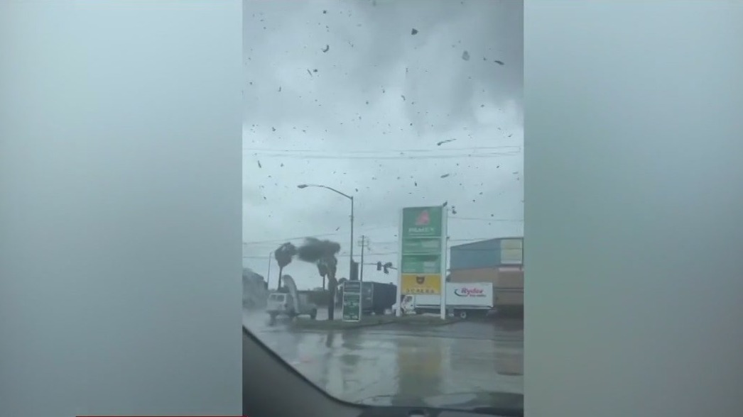 Tornado startles Montebello witnesses as debris started flying