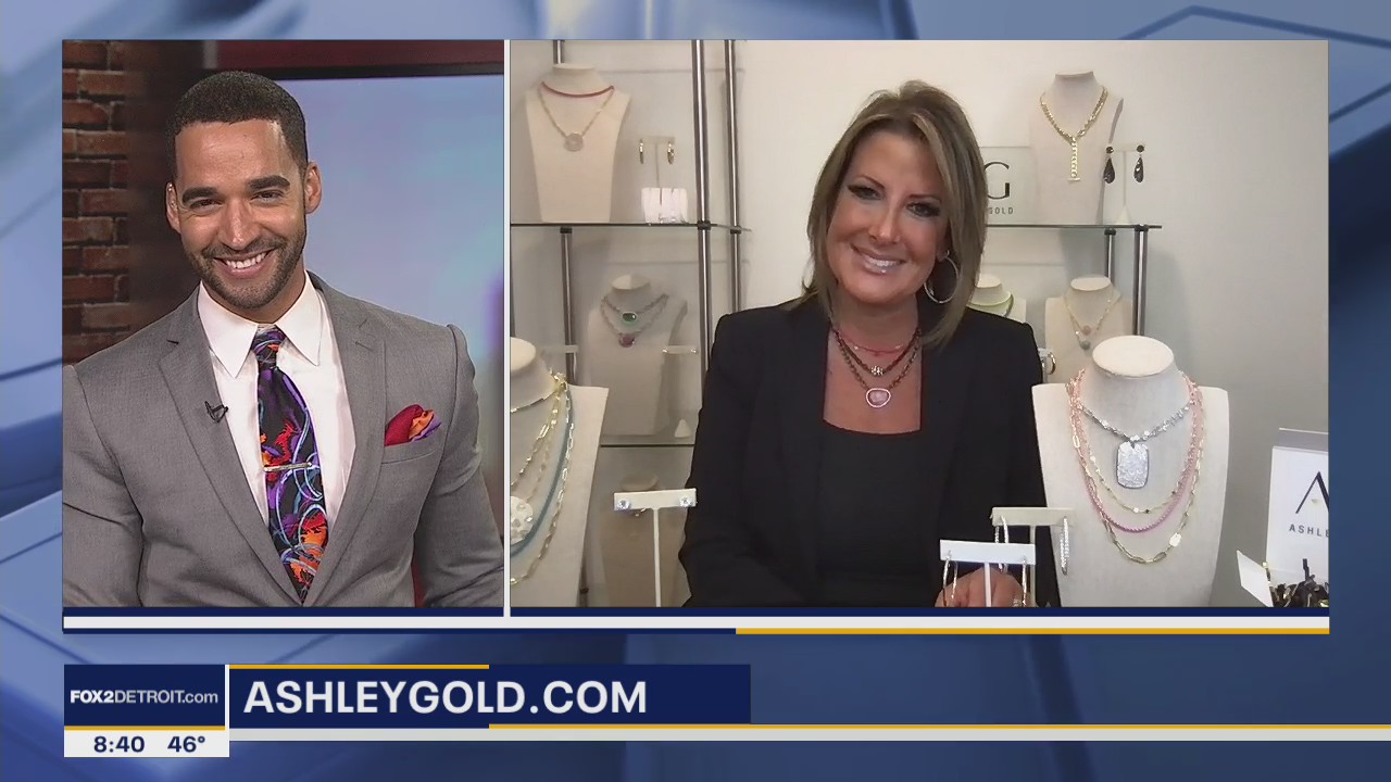 Ashely Gold Jewelry joins FOX 2 News Weekend