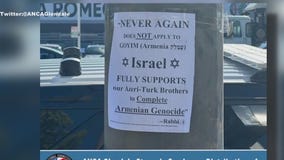 Anti-Armenian flyers promoting 'completion of genocide' appear in Glendale