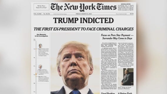 Donald Trump indicted by NY jury over hush money case