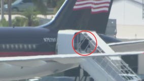 Former President Trump flies to New York ahead of arraignment