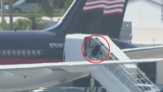 Former President Trump flies to New York ahead of arraignment