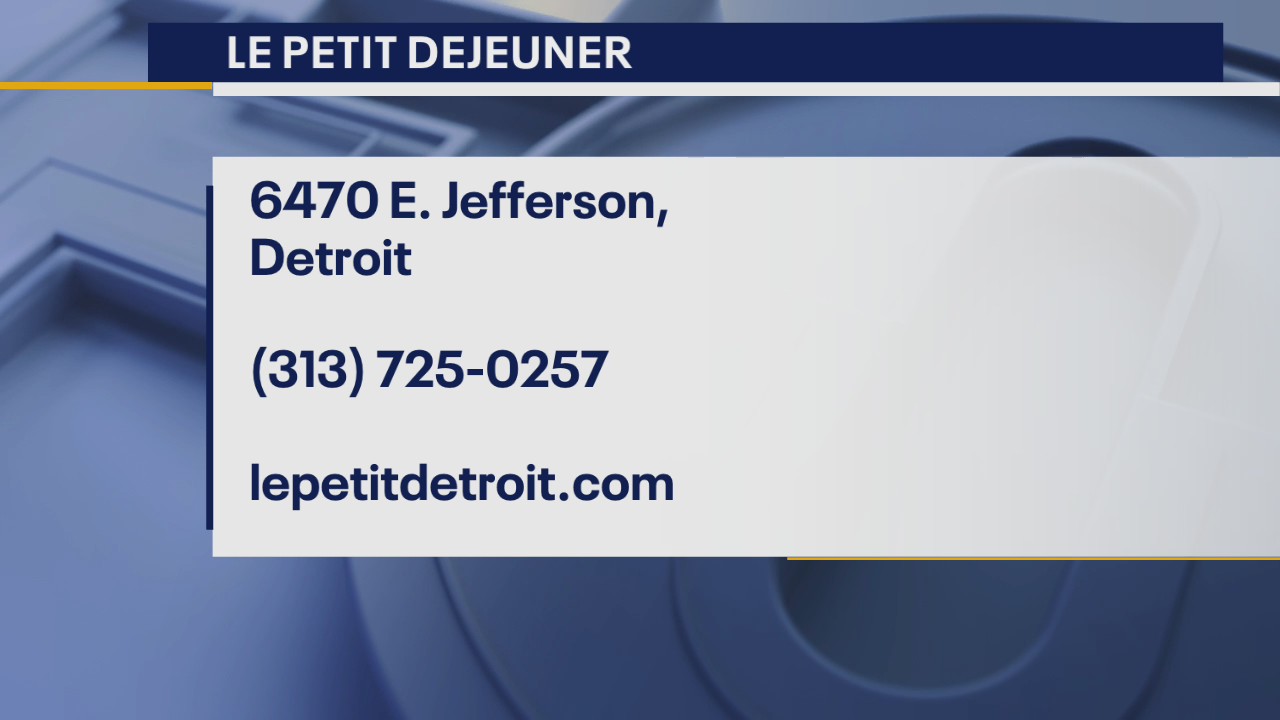 Le Petit Dejeuner is a family style dining breakfast restaurant