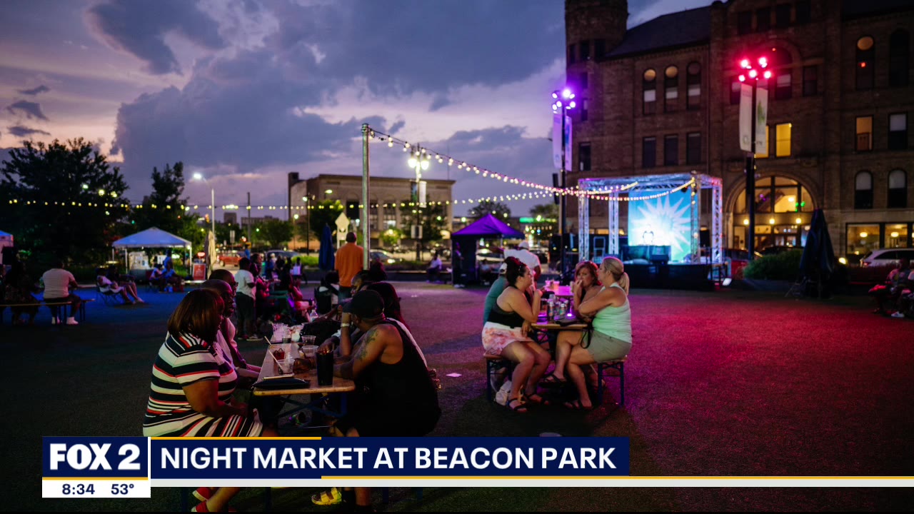 Beacon Park Night Market Series on FOX 2 News Weekend