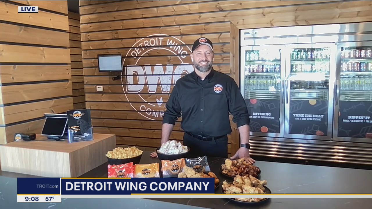 Detroit Wing Company joins FOX 2 News Weekend