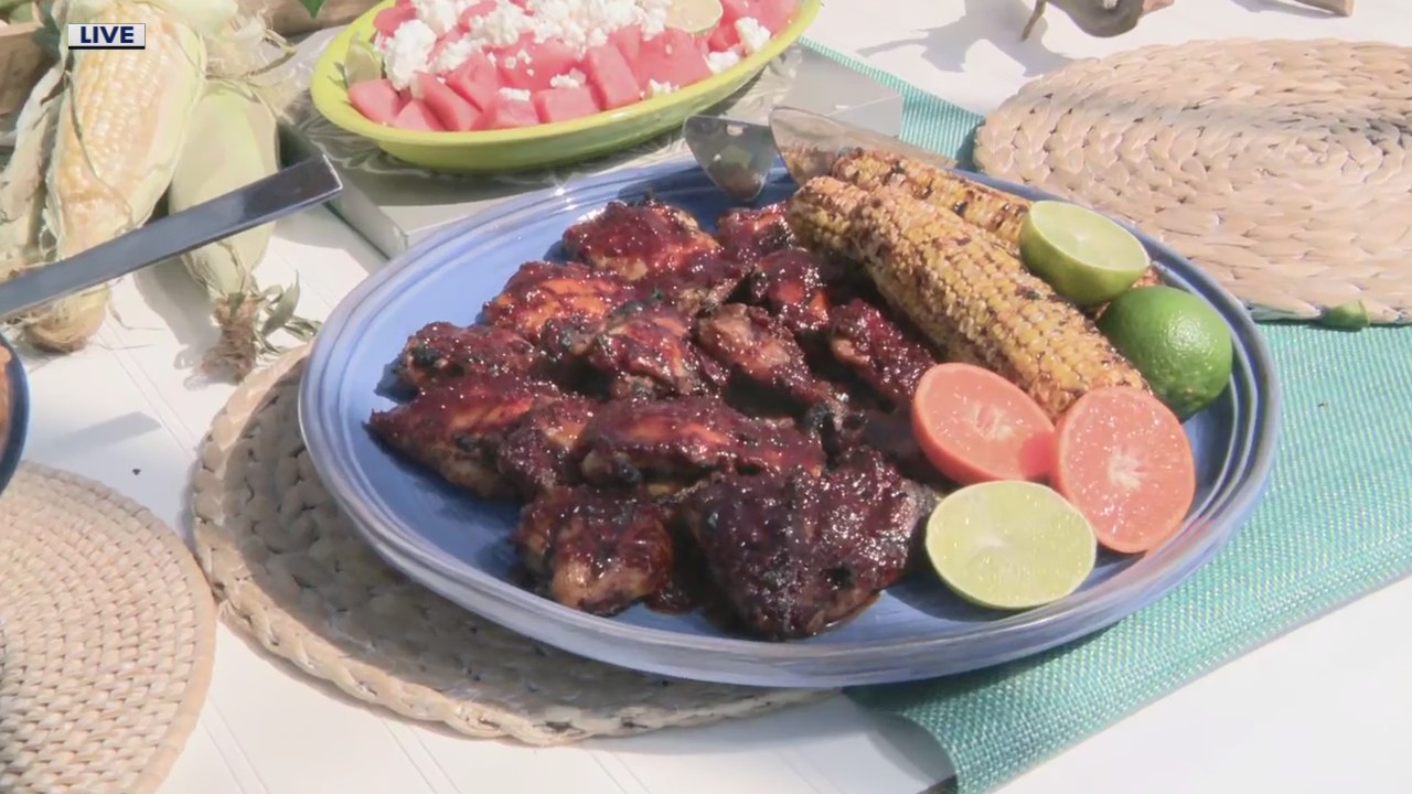 Chef Kelli's Citrus Guajillo Chicken & Elote Salad