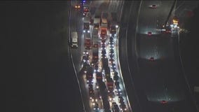 Drivers travel wrong-way on 210 Freeway