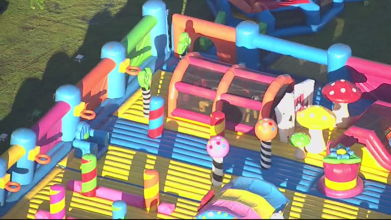 World's biggest bounce house arrives in Michigan