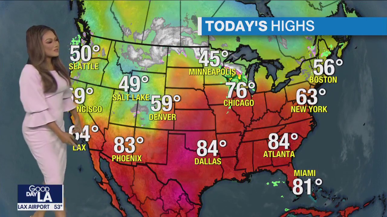 Weather Forecast for Wednesday, April 19