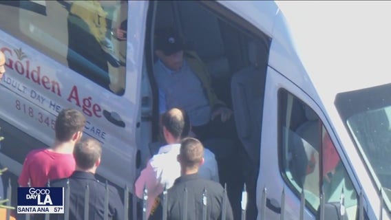 Woman in stolen van with senior inside arrested after pursuit in San Fernando Valley