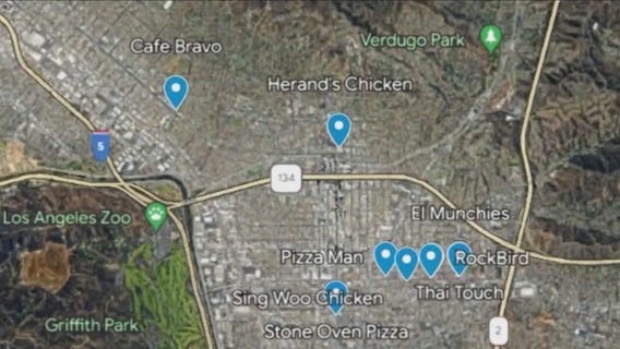 Burglars hit 10 Glendale restaurants in two hours