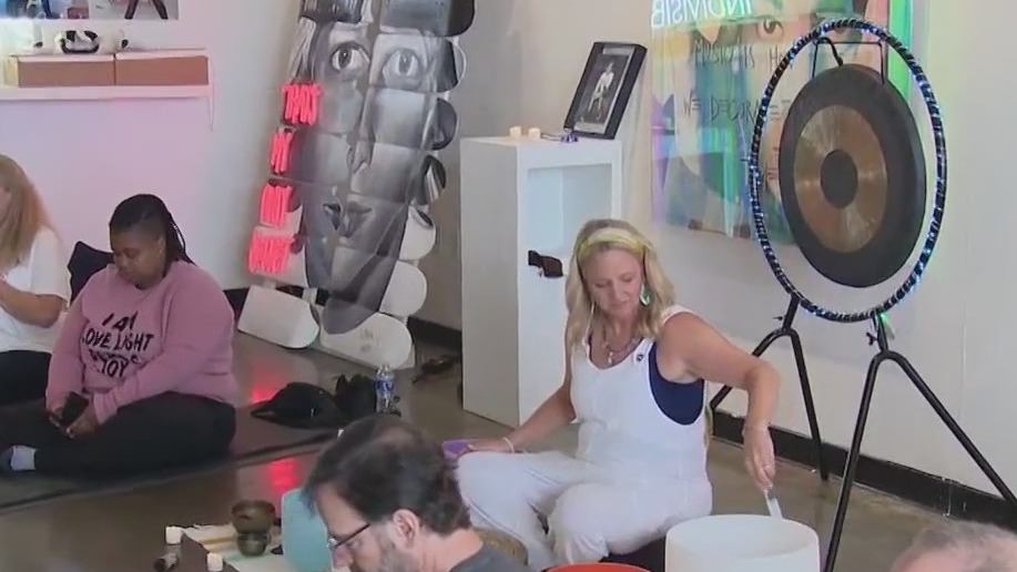 Using sound baths to promote healing