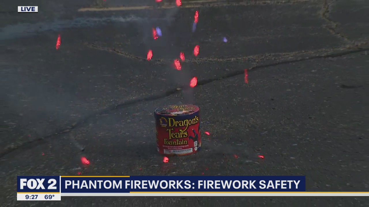 Phantom Fireworks joins FOX 2 News