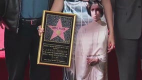 Carrie Fisher posthumously awarded Hollywood Walk of Fame star