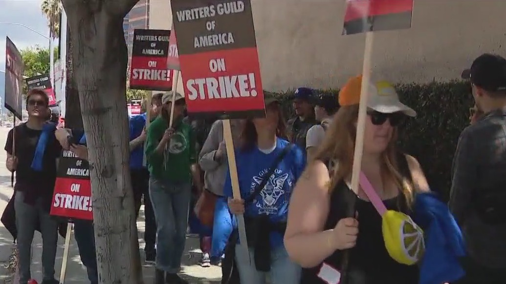 Hollywood writer's strike: Day 1