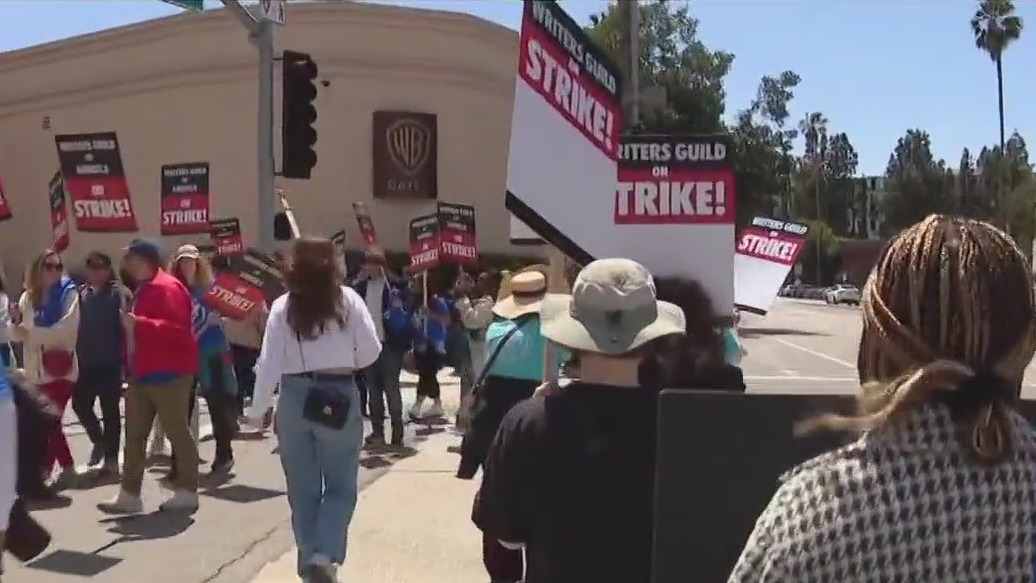 Day 2 of Hollywood writer's strike wraps up