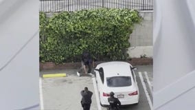 Stabbing suspect shot by LAPD officer in East Hollywood