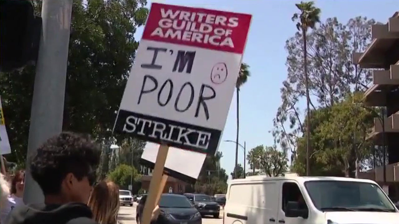Hollywood writers strike enters Week 2