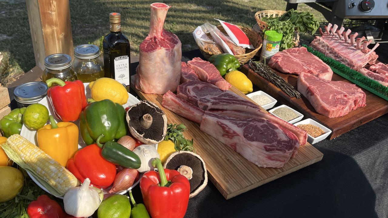 Ronnie's Meats Live Cooking Perfect Summer Dishes
