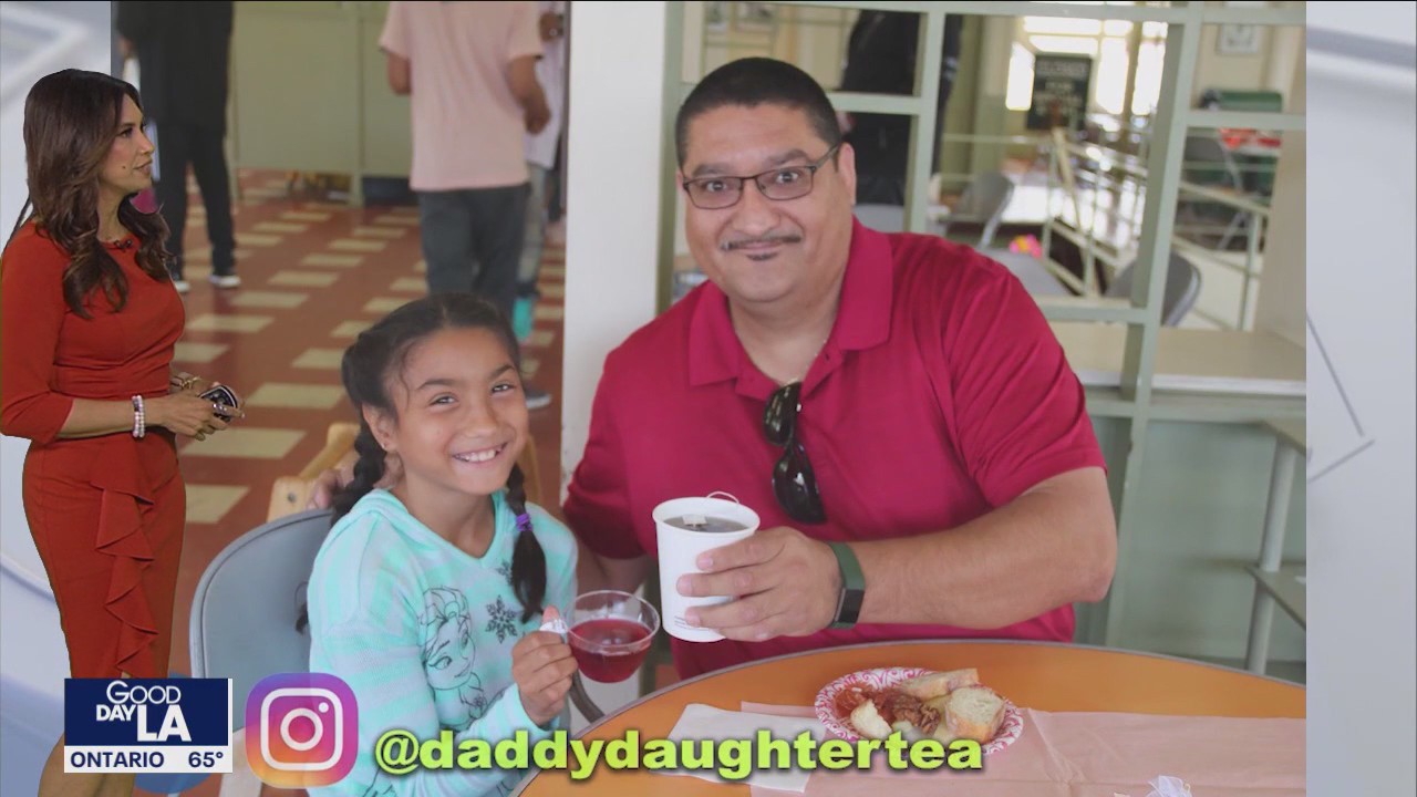 Daddy daughter tea event in LA