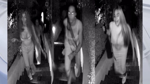 3 women steal at Hollywood Hills house party