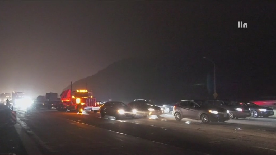 Fatal crash shuts down 405 Fwy in Sepulveda Pass | FOX 11 Los Angeles