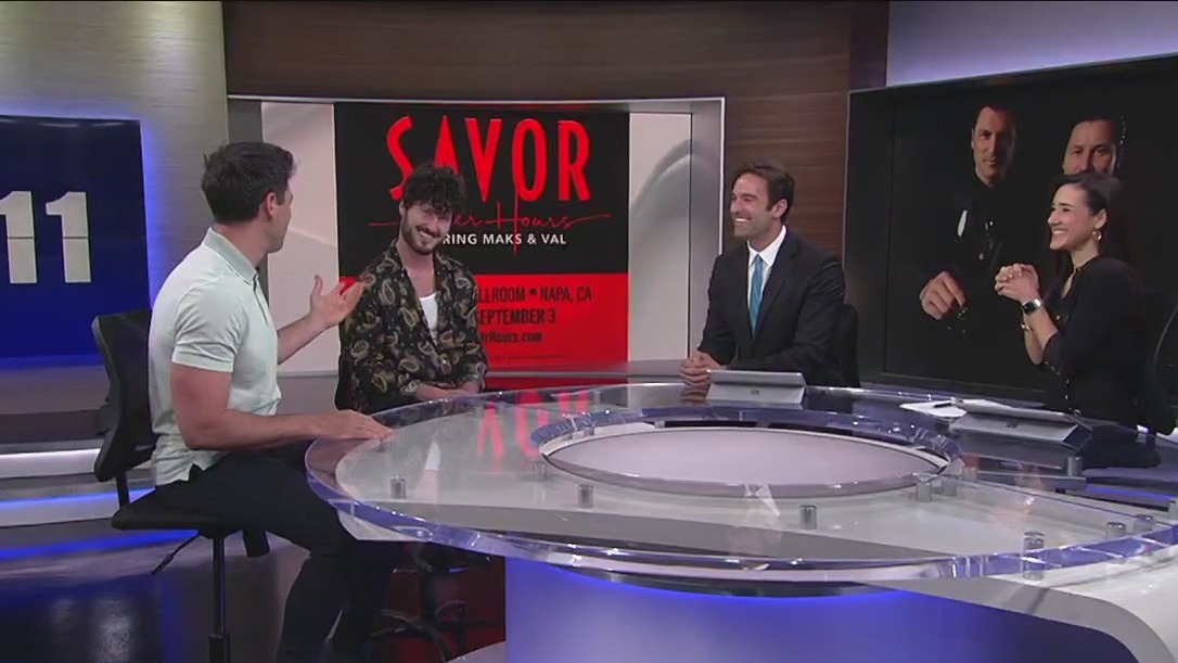 Mak and Val Chmerkovskiy discuss 'savor after Hours' event