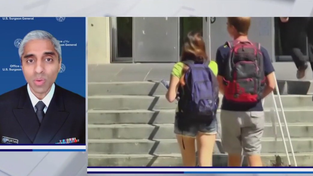 Surgeon general issues warning about social media