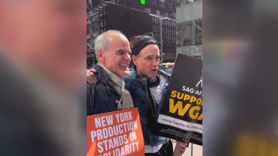 Colin Farrell joins Hollywood writers strike