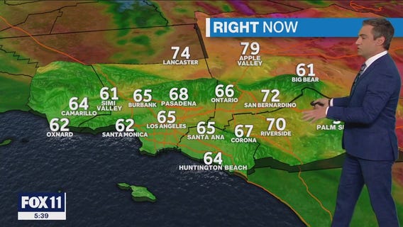 Weather forecast for Sunday, May 28