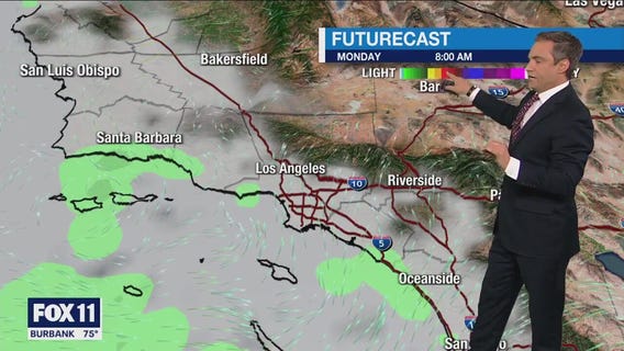 Weather forecast for Sunday, June 4