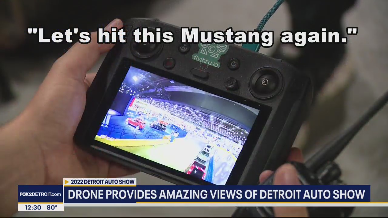 Auto Show Drone Captures Amazing Video