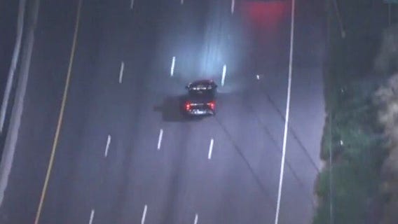 Police chase on 710 Freeway near South LA