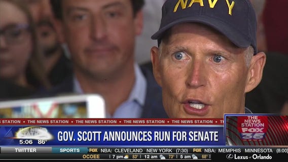 Scott announces run for US Senate