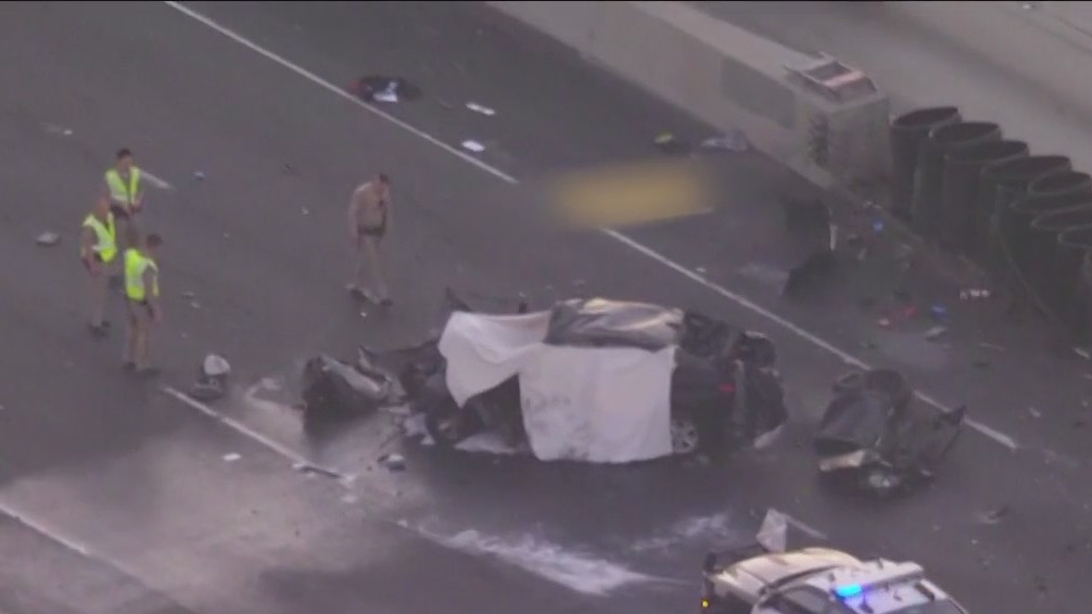 5 killed, 1 hospitalized in 710 Freeway crash