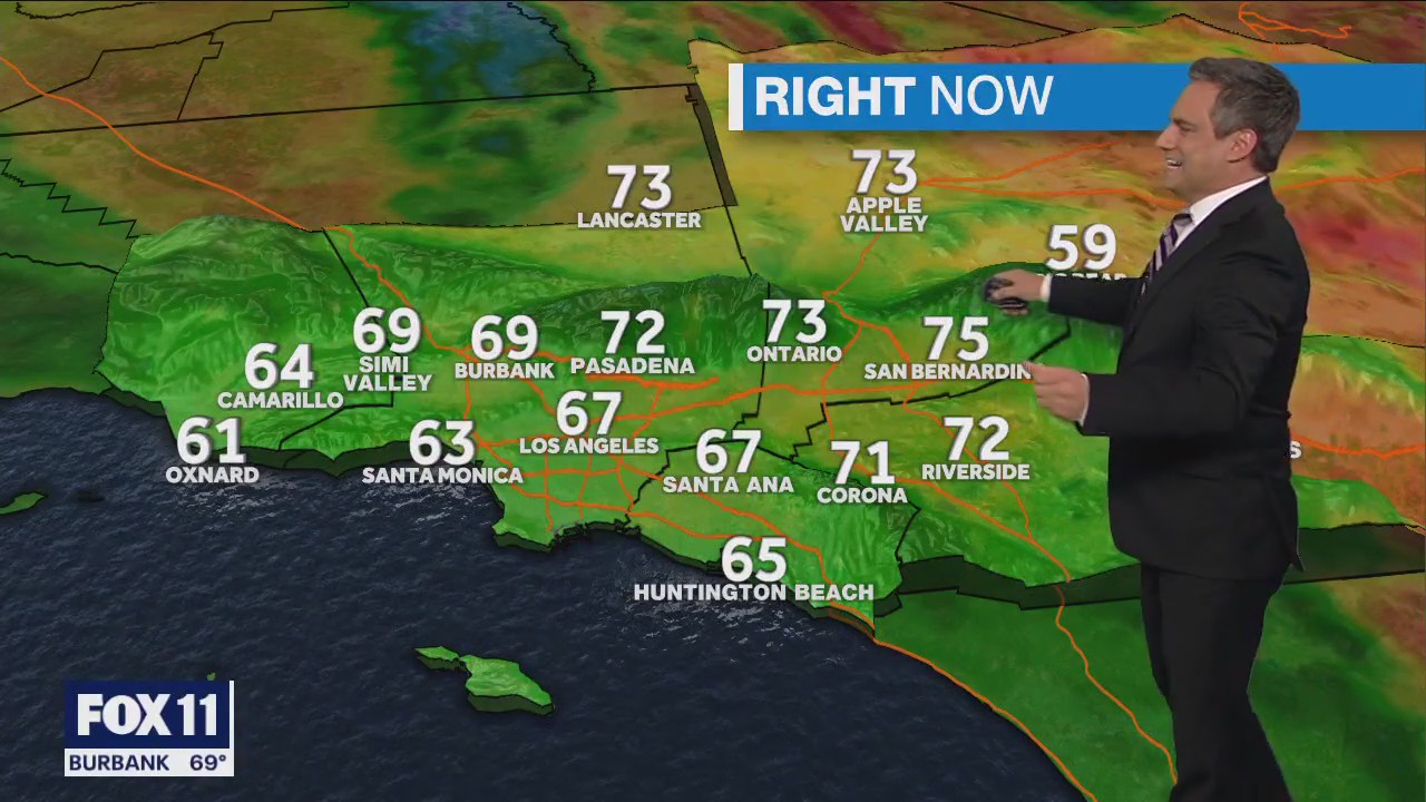 Weather forecast for Sunday, June 25
