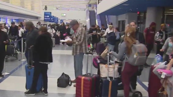 LAX sees dozens of flight delays, cancellations