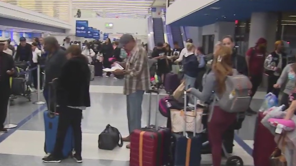 LAX sees dozens of flight delays, cancellations