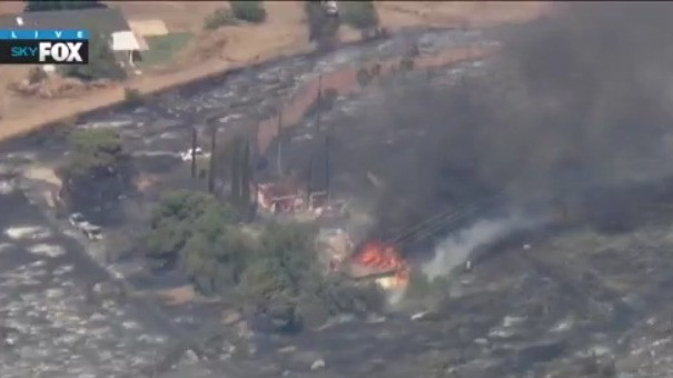 TEAM COVERAGE: Fire in Riverside County destroys homes