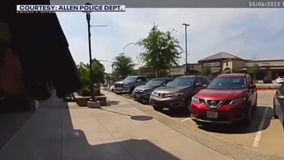 Texas cop confronts mall shooter