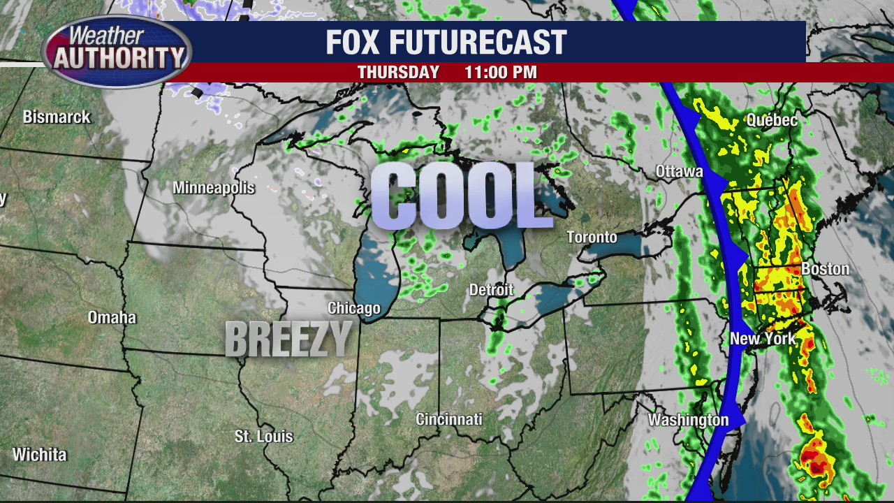 Metro Detroit stays chilly through weekend, beyond | FOX 2 Detroit