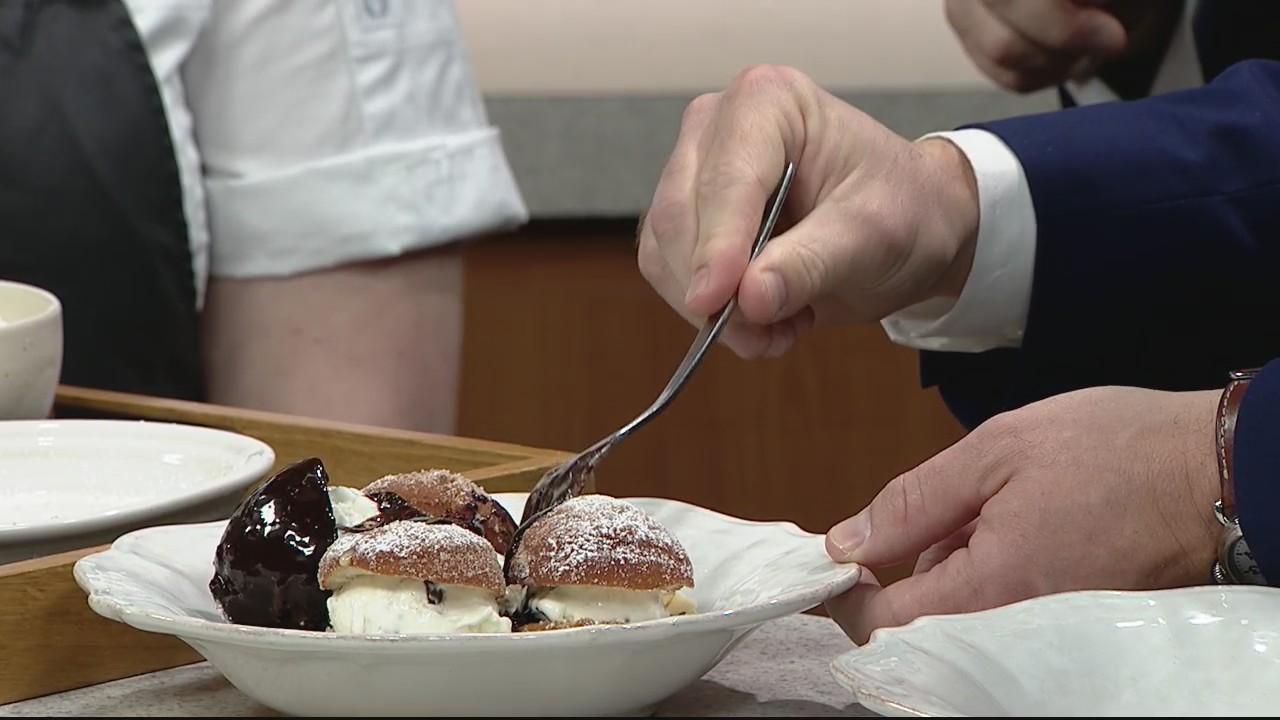 New on San Morello's dessert menu: The Bomboloni Sundae