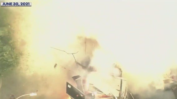 LAPD cops disciplined for fireworks explosion