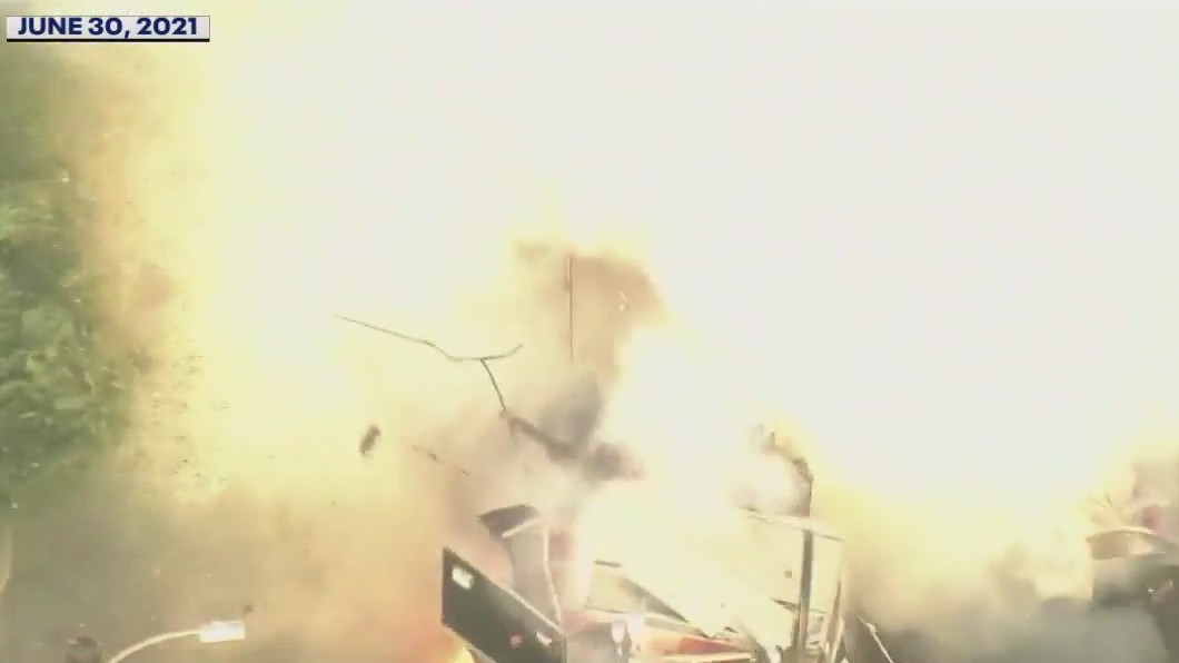 LAPD cops disciplined for fireworks explosion