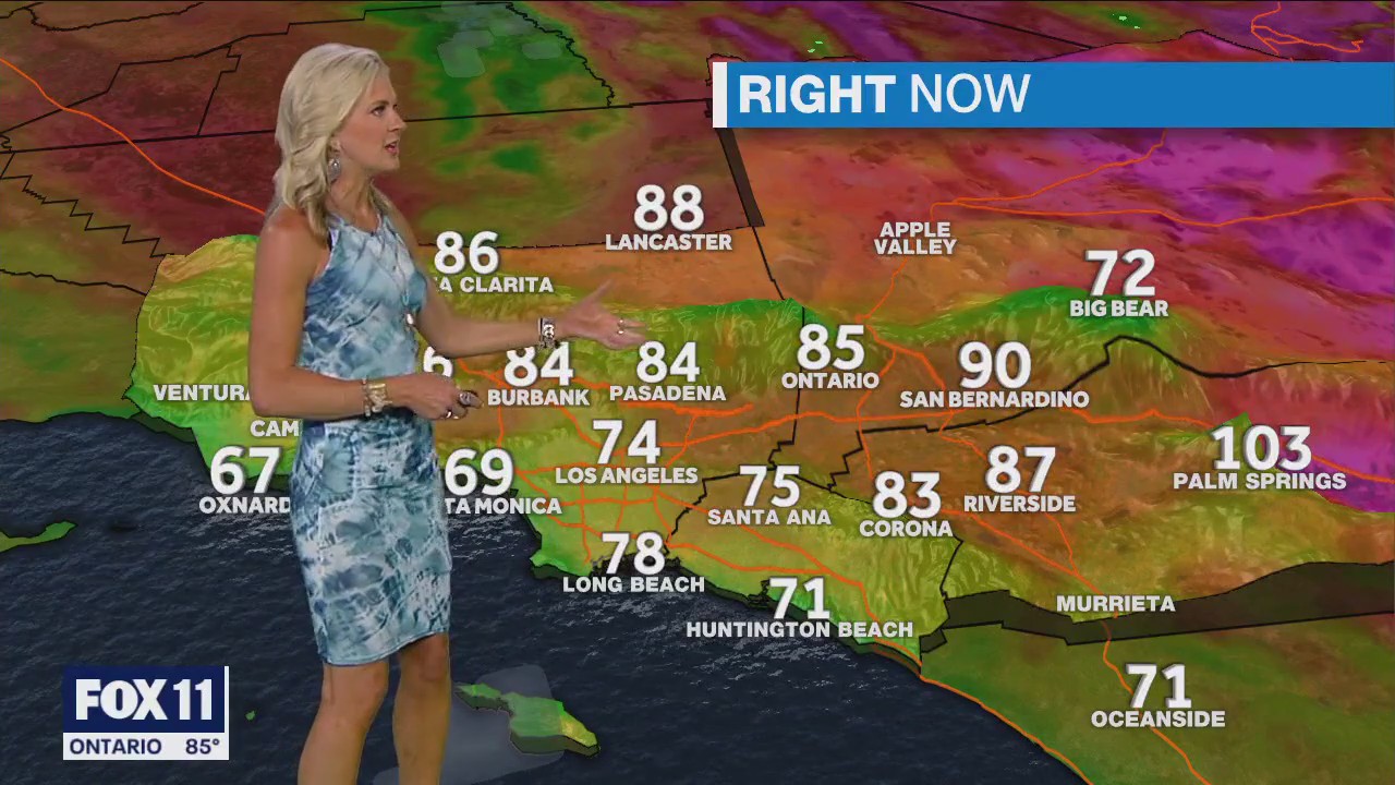 Weather forecast for Sunday, July 9