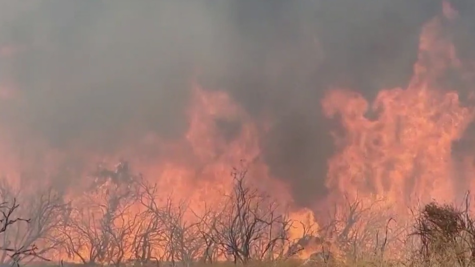 Fires ravage Riverside County
