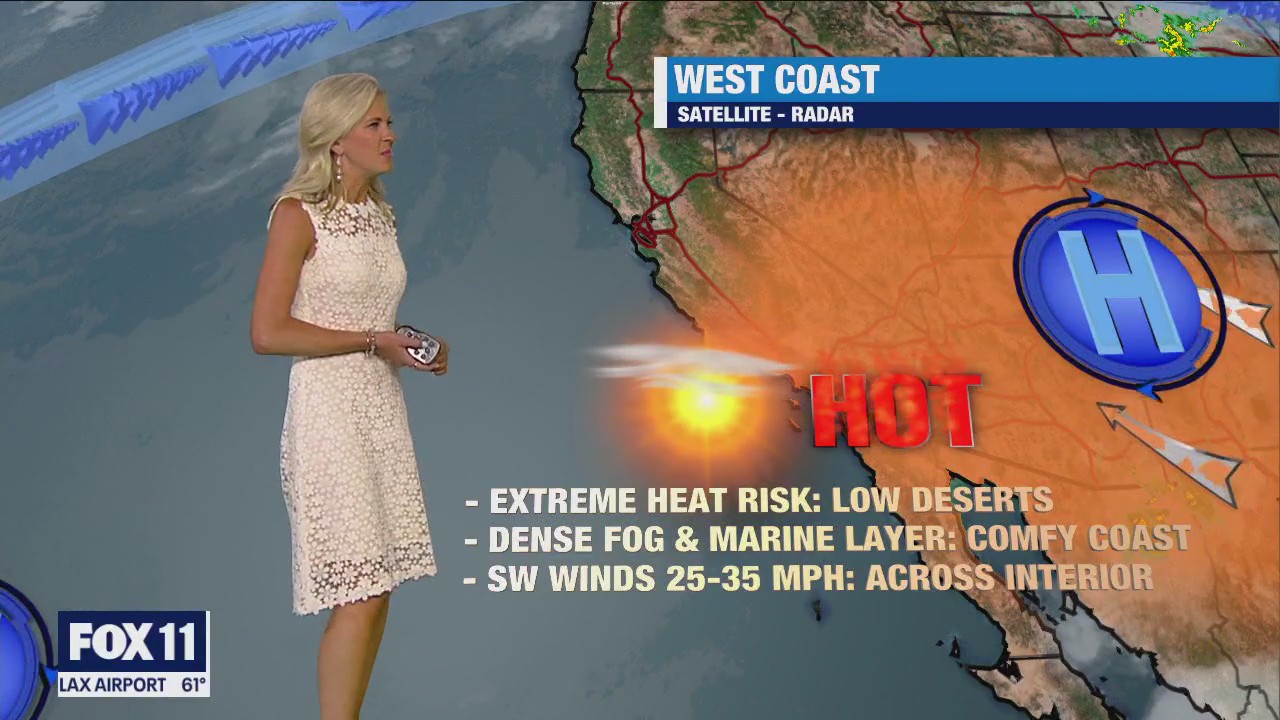 Weather forecast for Tuesday, July 11